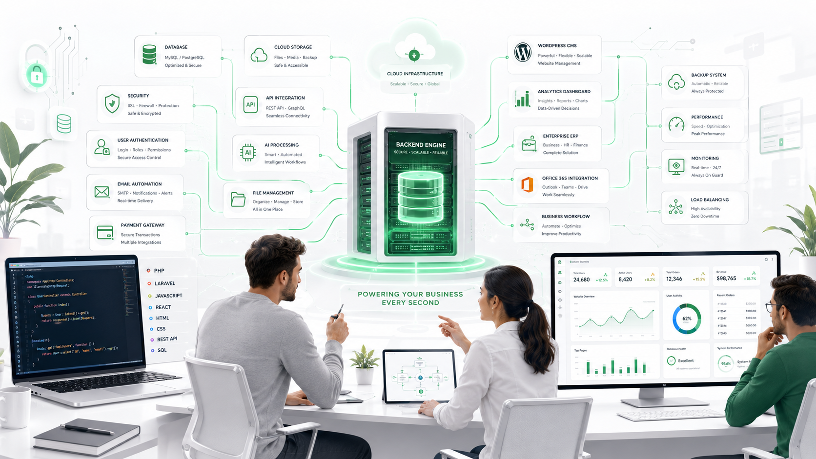 The Invisible Engine: Why Your Websites Backend is the Heart of Your Business
